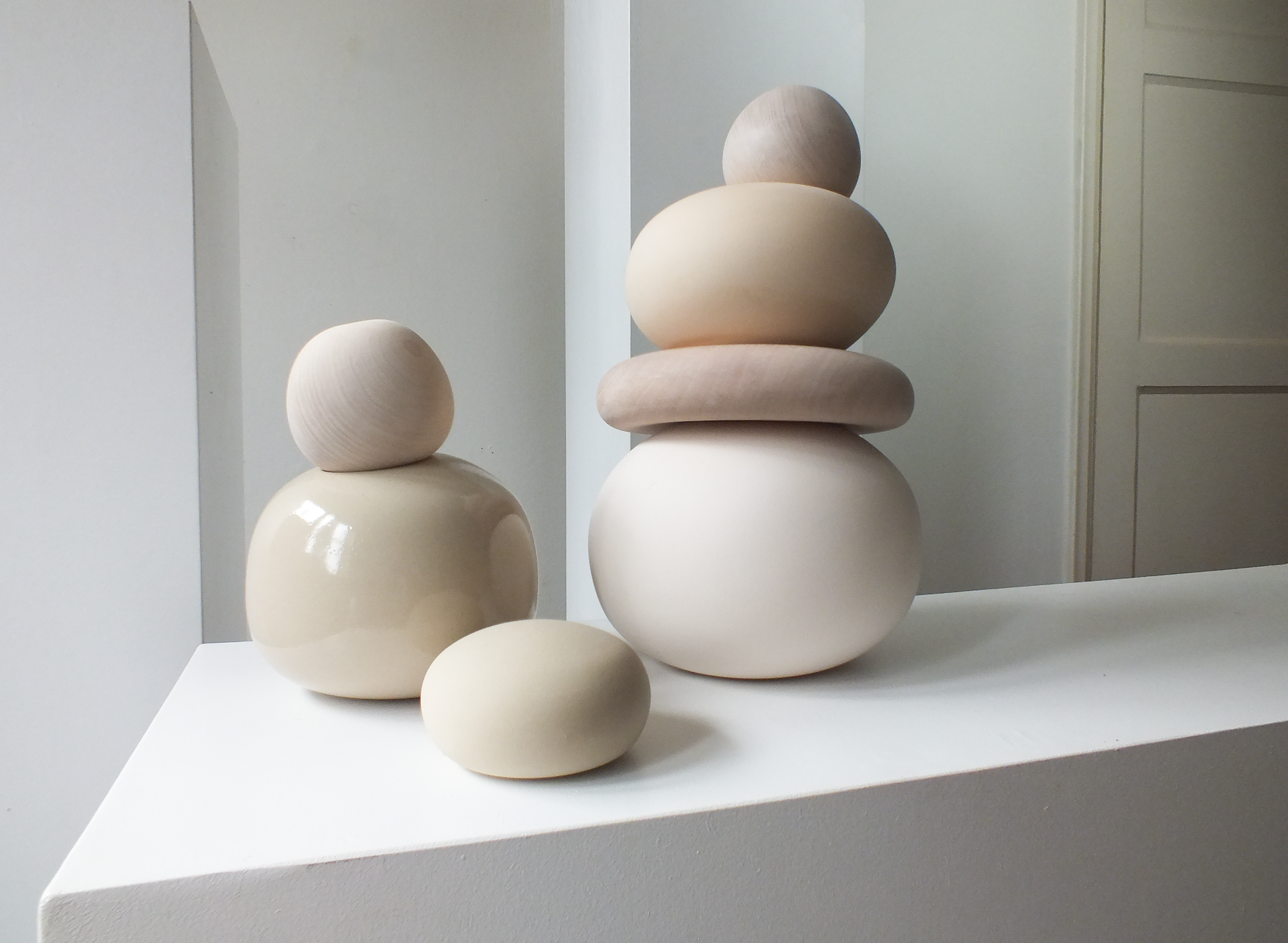 Cairns by Merging Matter