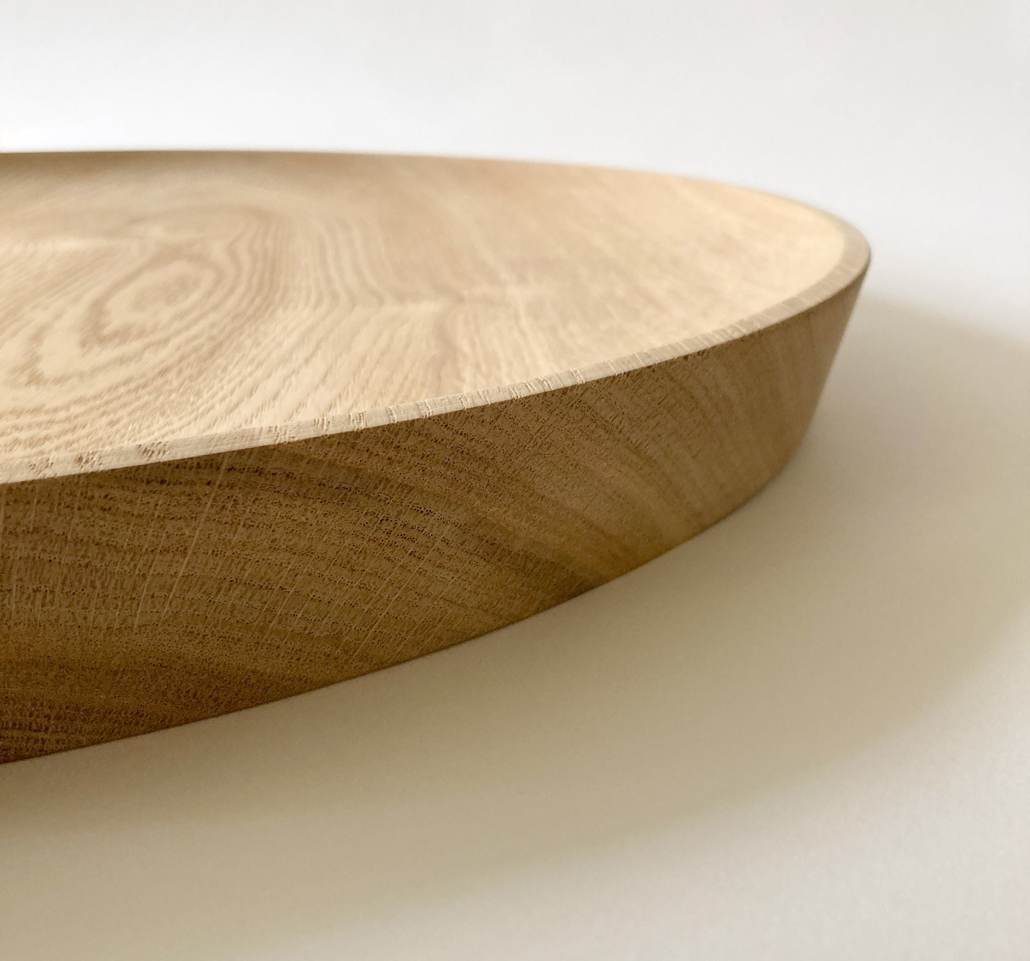 Platter XL in brushed oak (48cm)