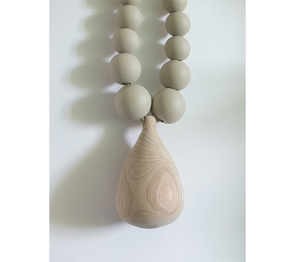 Royal Botanica wall necklace, Paleis Soestdijk - Marisa Klaster, Het Houtlokaal