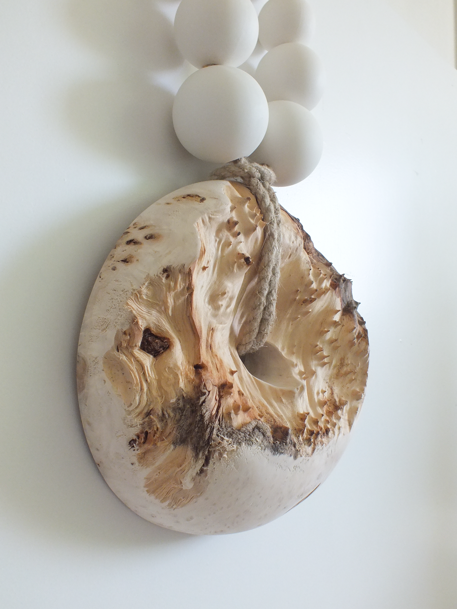 Rooted Wall Necklace by Merging Matter