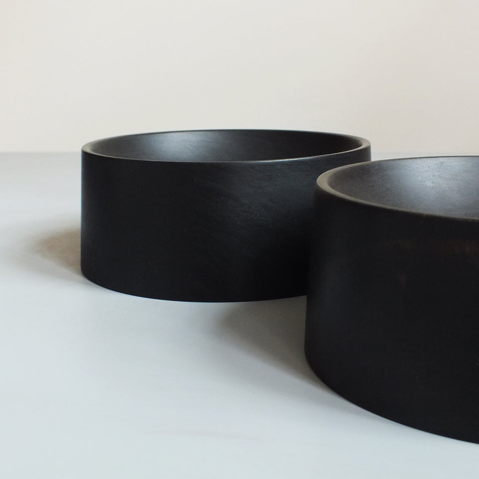 Bowl of black wood - Marisa Klaster, Het Houtlokaal