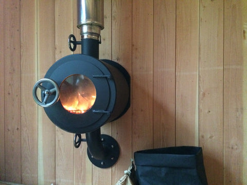 Steal wood stove